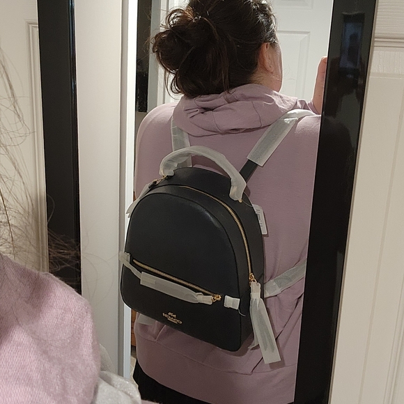 NWT Coach Signature Jordyn Backpack Midnight - Picture 10 of 11